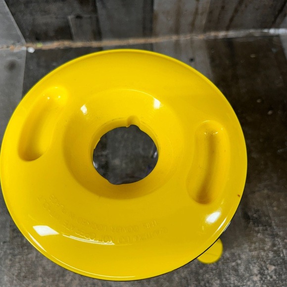 Back To Basics Blender Smoothie Elite SE2000 Plastic Pitcher 7 Cup Lid Yellow - Picture 6 of 9